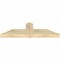 Ekena Millwork Portland Rough Sawn Timber Gable Bracket, Douglas Fir, 48"W x 14"H x 4"D x 6"F, 7/12 Pitch GBW048X14X0406POR00RDF - alternate 3